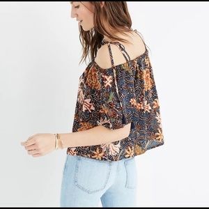 MADEWELL, 100% Silk Top, Medium